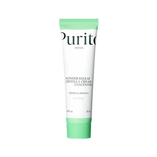 Purito - Wonder Releaf Centella Cream Unscented 50ml 8809563102471 www.tsmpk.com