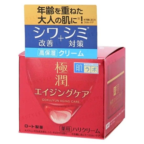 Rohto Mentholatum - Hada Labo Gokujyun Aging Care Firming Cream 50g