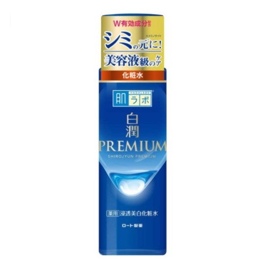 Rohto Mentholatum - Hada Labo Shirojyun Premium Whitening Lotion Light 170ml 4987241168446 www.tsmpk.com