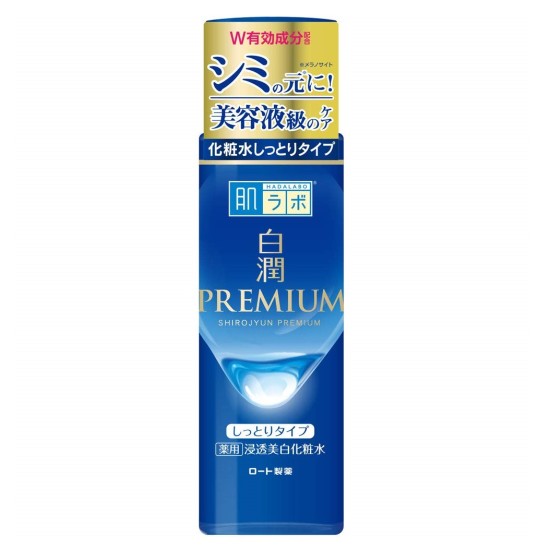 Rohto Mentholatum - Hada Labo Shirojyun Premium Whitening Lotion Moist 170ml 4987241168491 www.tsmpk.com