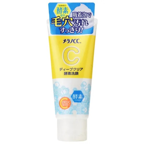 Rohto Mentholatum - Melano CC Vitamin C Deep Clear Enzyme Face Wash 130g