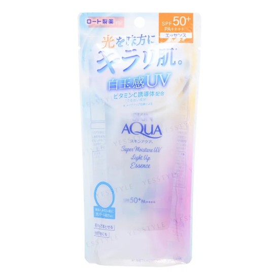 Rohto Mentholatum - Skin Aqua Super Moisture UV Light Up Essence SPF 50+ PA++++ 70g