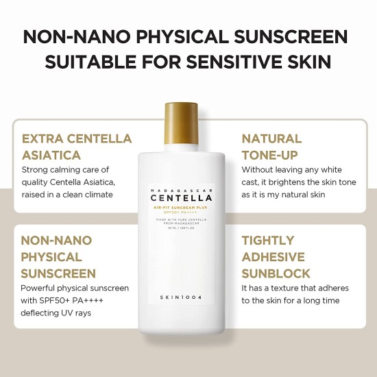 Skin1004 - Madagascar Centella Air-fit Suncream Plus 50ml