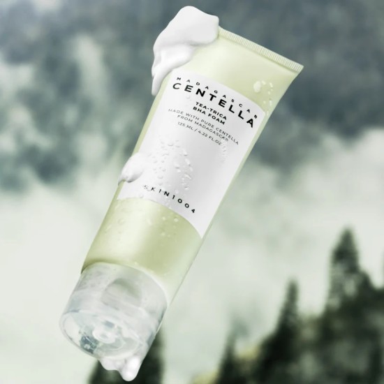 Skin1004 - Madagascar Centella Tea-Trica Bha Foam 125ml 8809576261714 www.tsmpk.com