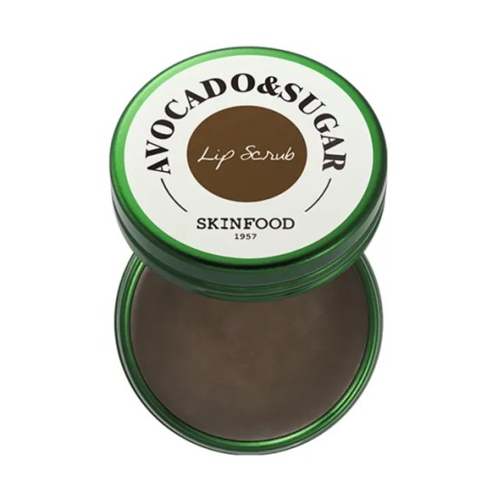 SkinFood - Avocado & Sugar Lip Scrub 14g 8809153106100 www.tsmpk.com