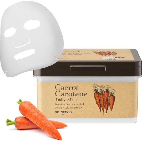 Skinfood - Carrot Carotene Daily Mask 30 sheets