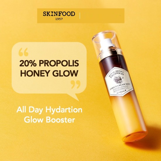 Skinfood - Royal Honey Propolis Enrich Cream Mist 120ml 8809153107732 www.tsmpk.com