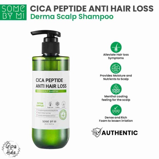 Some By Mi - Cica Peptide Anti Hair Loss Derma Scalp Shampoo 285ml 8809647390961 www.tsmpk.com