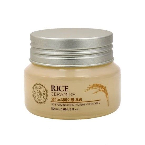 The Face Shop - Rice and Ceramide Moisturizing Cream 50ml 8806182535475 www.tsmpk.com