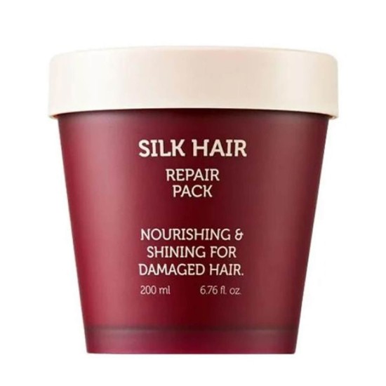 The Saem - Silk Hair Repair Pack For Damaged Hair 200ml 8806164182437 www.tsmpk.com