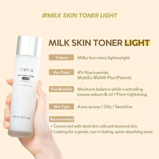 Tirtir - Milk Skin Toner Light 150ml