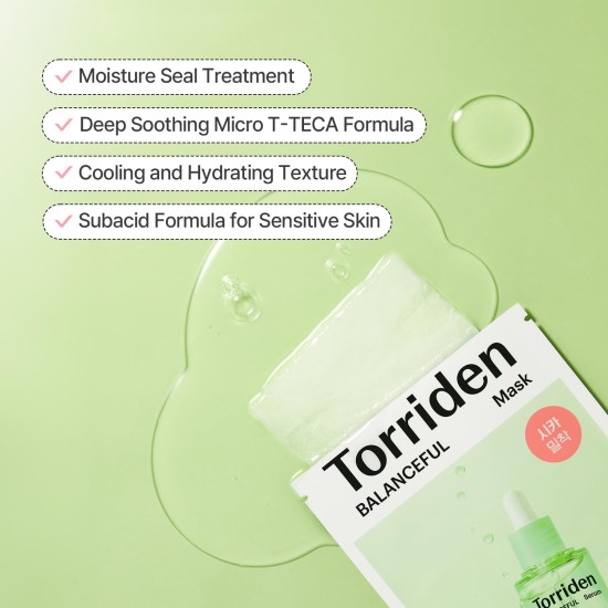 Torriden - Balanceful Cica Sheet Mask