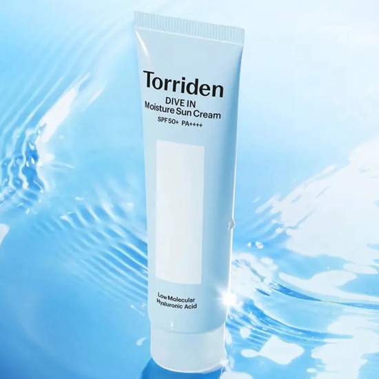 Torriden - DIVE-IN Watery Moisture Sun Cream 60ml 8809784601340 www.tsmpk.com
