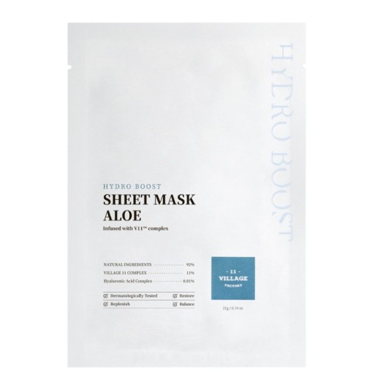 Village 11 Factory - Hydro Boost Sheet Mask Aloe 21g