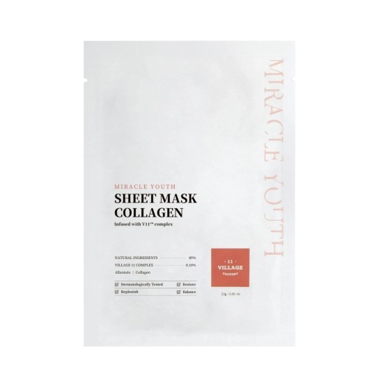 Village 11 Factory - Miracle Youth Sheet Mask Collagen