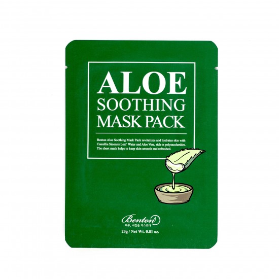 Benton - Aloe Soothing Mask Pack 8809566990303 www.tsmpk.com