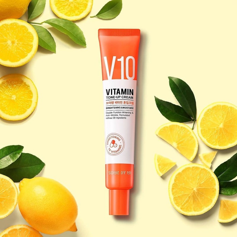 Image result for some by mi v10 vitamin tone-up cream