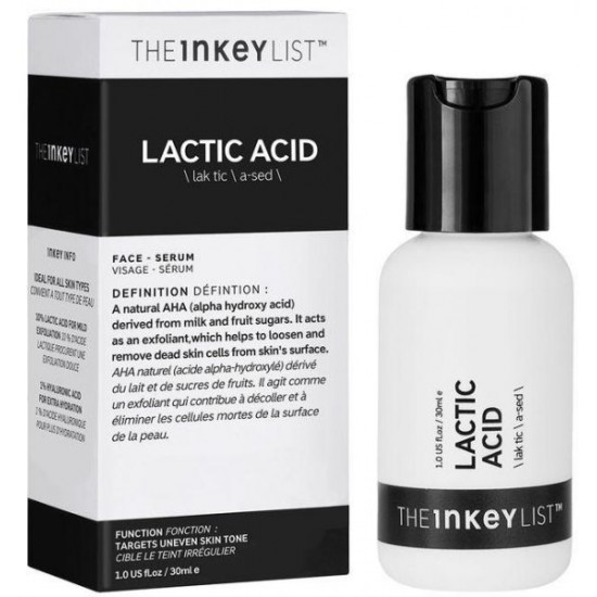 The Inkey List - Lactic Acid Serum 30ml 5060422297049 www.tsmpk.com
