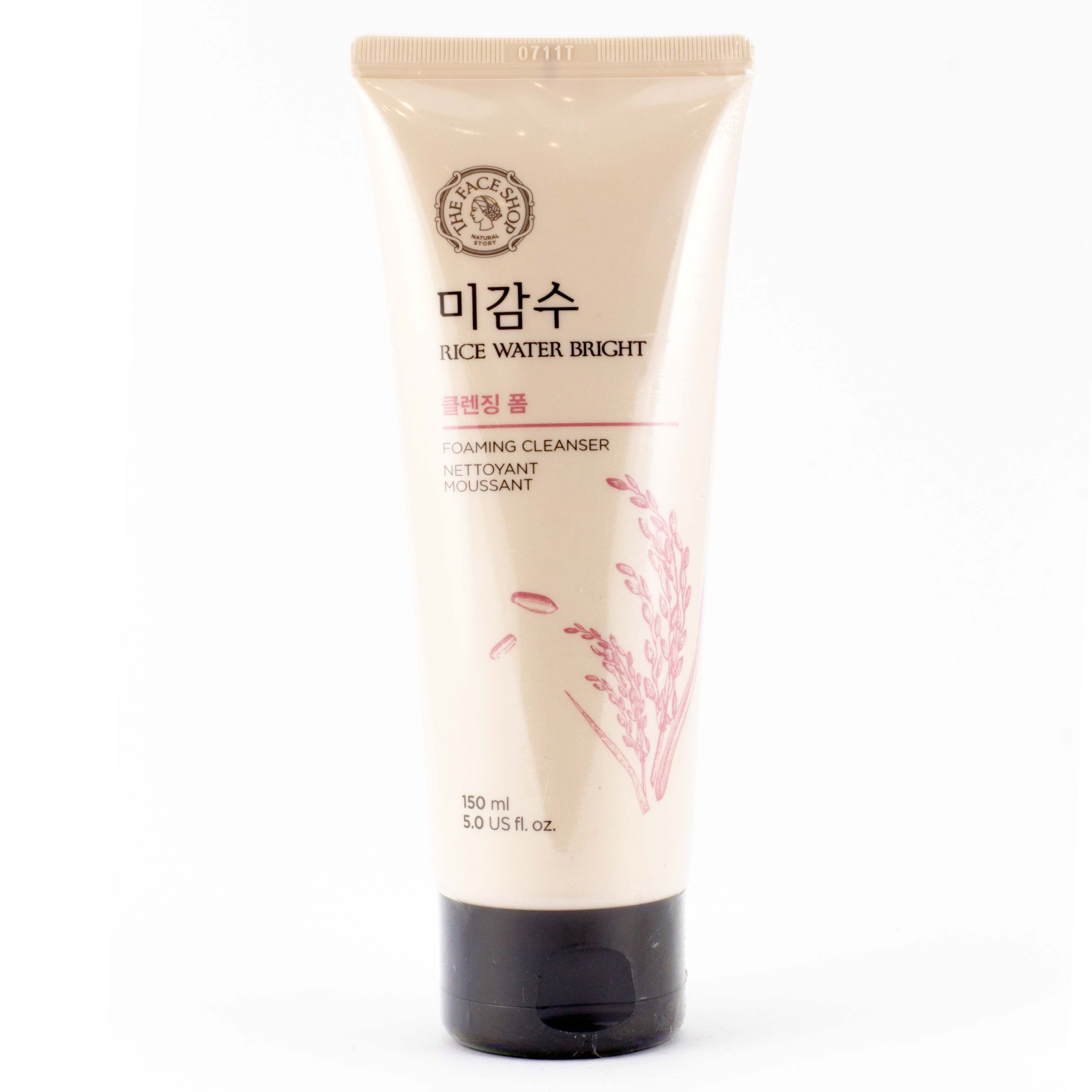 The Face Shop - Rice Water Bright Cleansing Foam 150ml by ...