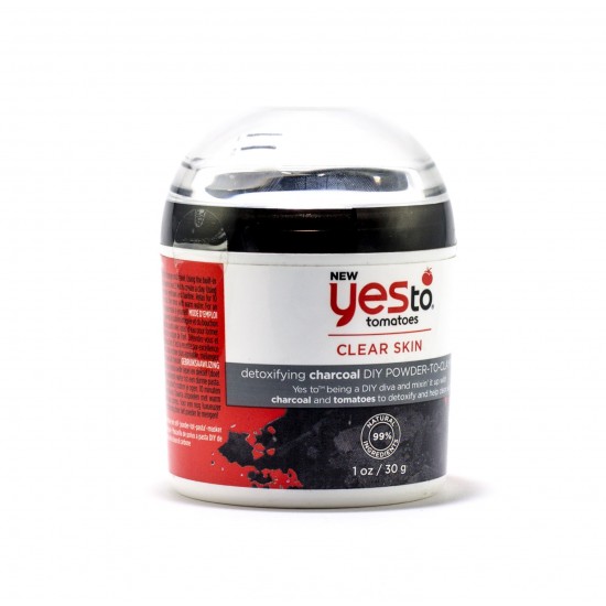Yes To - Yes To Tomatoes: Detoxifying Charcoal DIY Powder to Clay Mask 815921019358 www.tsmpk.com